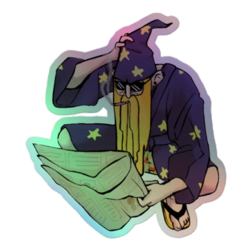 Holographic Earl Map Sticker
