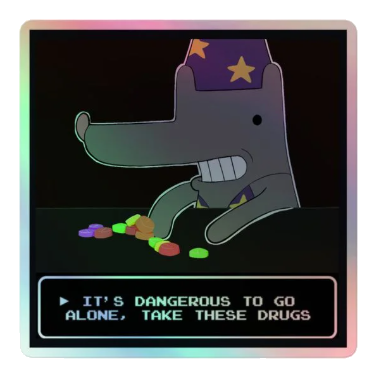 Holographic Sticker of Rath